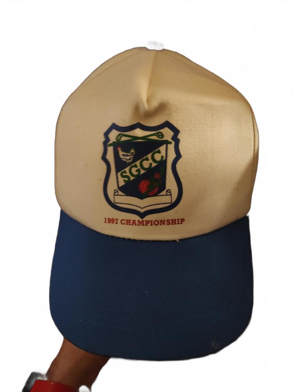 Vintage 1997 championship SGCC country club Adj. Hat EUC